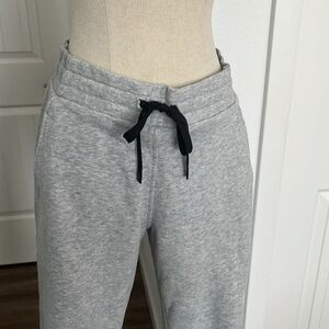 All in motion Gray wide leg joggers pants with drawstring waist